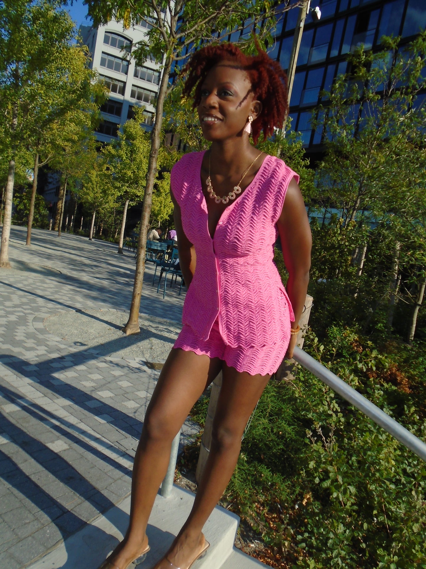 short pants set.