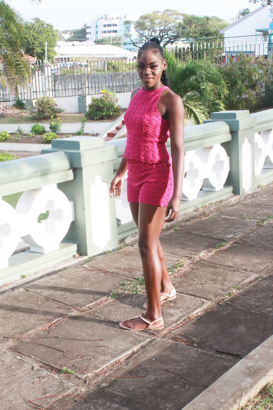 Armhole shorts set for pre- order.